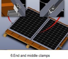 6.End and middle clamps
